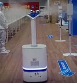 Nutikas desinfitseerimisrobot hotelli jaoks